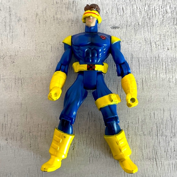 1995 VINTAGE MARVEL CYCLOPS X-MEN Action Figure Toy 5” - Picture 1 of 5